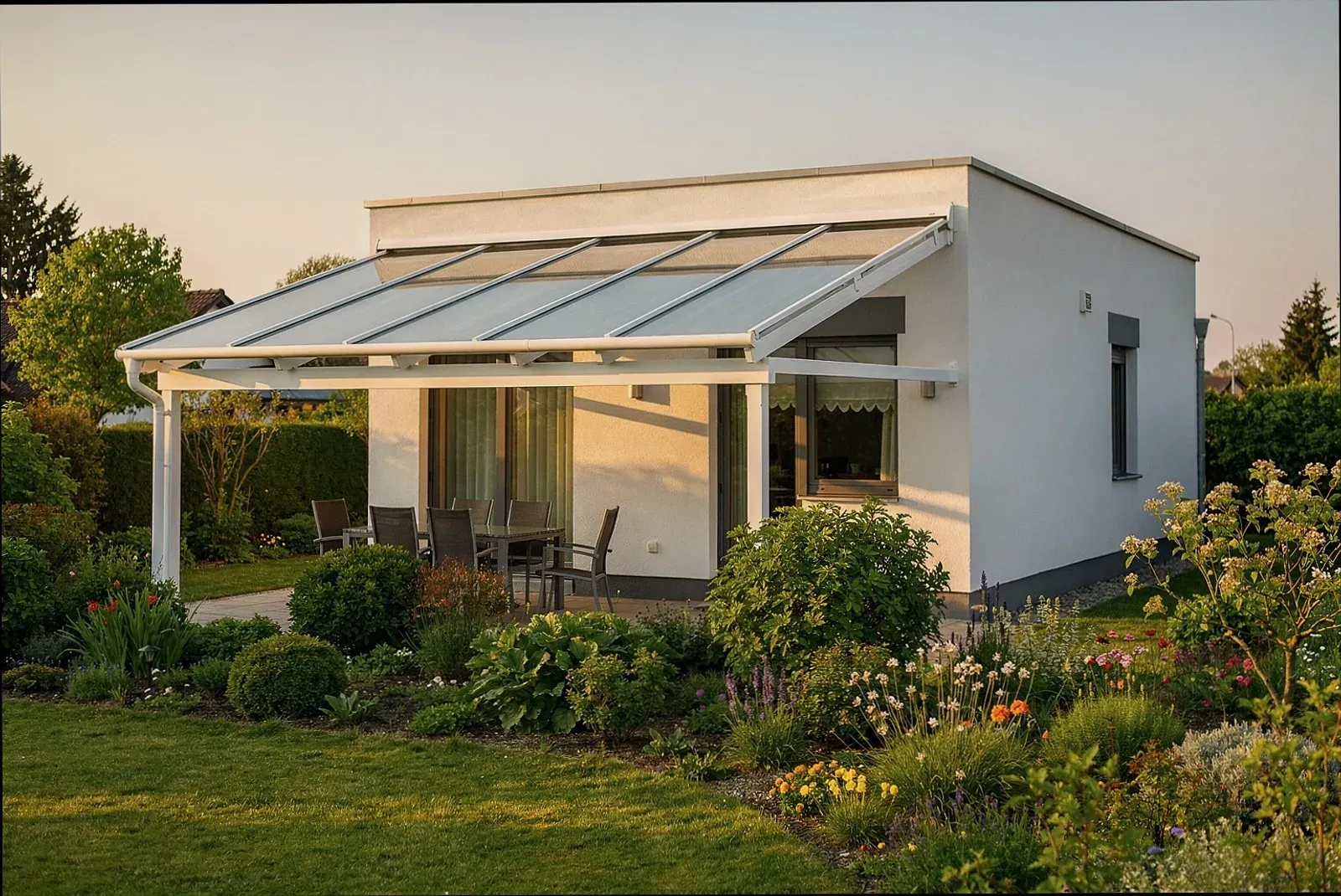 Alu-Terrassenüberdachung in Krefeld